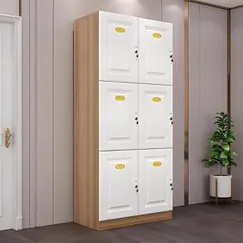Tủ Locker 6 Ngăn Đựng Tài Liệu Danh Cho Nhân Viên Gỗ Công Nghiệp