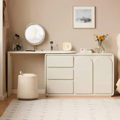 Tủ Mini Đựng Đồ Kết Hợp Bàn Trang Điểm Dễ Thương Hiện Đại Tủ Mini Đựng Đồ Kết Hợp Bàn Trang Điểm Dễ Thương Hiện Đại