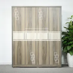 Tủ Quần Áo 4 Cánh Gỗ MDF Màu Nết Chạy Chỉ Chạm Họa Tiết Tinh Xảo Đẹp Tủ Quần Áo 4 Cánh Gỗ MDF Màu Nết Chạy Chỉ Chạm Họa Tiết Tinh Xảo Đẹp