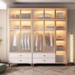 Tủ Quần Áo Cửa Kính Khung Nhôm Kiểu Chân Cao Hiện Đại Giá Tốt Tủ Quần Áo Cửa Kính Khung Nhôm Kiểu Chân Cao Hiện Đại Giá Tốt