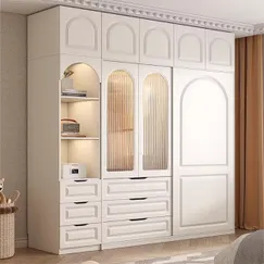 Tủ Quần Áo Gỗ Cánh Kính Thiết Kế Hiện Đại, Sang Trọng Tủ Quần Áo Gỗ Cánh Kính Thiết Kế Hiện Đại, Sang Trọng
