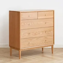Tủ Quần Áo Nhỏ 5 Hộc Kéo Gỗ Sồi Kiểu Chân Cao Đẹp Giá Rẻ Tủ Quần Áo Nhỏ 5 Hộc Kéo Gỗ Sồi Kiểu Chân Cao Đẹp Giá Rẻ