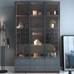 Tủ Rượu Cánh Kính Đẹp Gỗ MDF Phủ Melamine Cao Cấp Sang Trọng Tủ Rượu Cánh Kính Đẹp Gỗ MDF Phủ Melamine Cao Cấp Sang Trọng