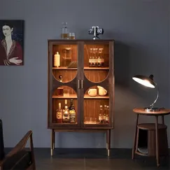 Tủ Rượu Mini Phòng Khách Gỗ Tự Nhiên Cánh Kính Đẹp Sang Trọng Tủ Rượu Mini Phòng Khách Gỗ Tự Nhiên Cánh Kính Đẹp Sang Trọng