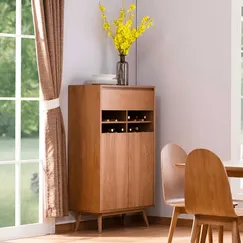 Tủ Rượu Nhỏ Hiện Đại Gỗ Sồi Nga Tự Nhiên Chân Cao Màu Óc Chó Giá Tốt Tủ Rượu Nhỏ Hiện Đại Gỗ Sồi Nga Tự Nhiên Chân Cao Màu Óc Chó Giá Tốt