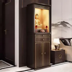 Tủ Thờ Gỗ Giá Rẻ Bền Đẹp Gỗ Công Nghiệp MDF Màu Óc Chó Sang Trọng Tủ Thờ Gỗ Giá Rẻ Bền Đẹp Gỗ Công Nghiệp MDF Màu Óc Chó Sang Trọng