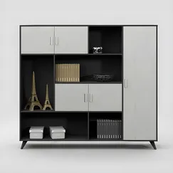 Tủ Trang Trí Văn Phòng Gỗ MDF Phủ Melamine Hiện Đại Giá Rẻ Tủ Trang Trí Văn Phòng Gỗ MDF Phủ Melamine Hiện Đại Giá Rẻ