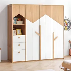 Tủ Treo Quần Áo Gỗ Sồi Mỹ Cánh Trắng Cao Cấp Hiện Đại Tủ Treo Quần Áo Gỗ Sồi Mỹ Cánh Trắng Cao Cấp Hiện Đại