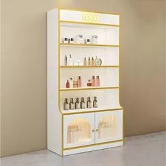 Tủ Trưng Bày Gỗ MDF Sơn Trắng Sang Trọng Cánh Kính Hiện Đại Tủ Trưng Bày Gỗ MDF Sơn Trắng Sang Trọng Cánh Kính Hiện Đại