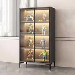 Tủ Trưng Bày Mô Hình Gỗ Công Nghiệp Chất Lượng Hiện Đại