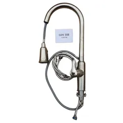 Vòi Rửa Chén Dây Rút Inox 304 Hai Đường Nước Nóng Lạnh Vòi Rửa Chén Dây Rút Inox 304 Hai Đường Nước Nóng Lạnh