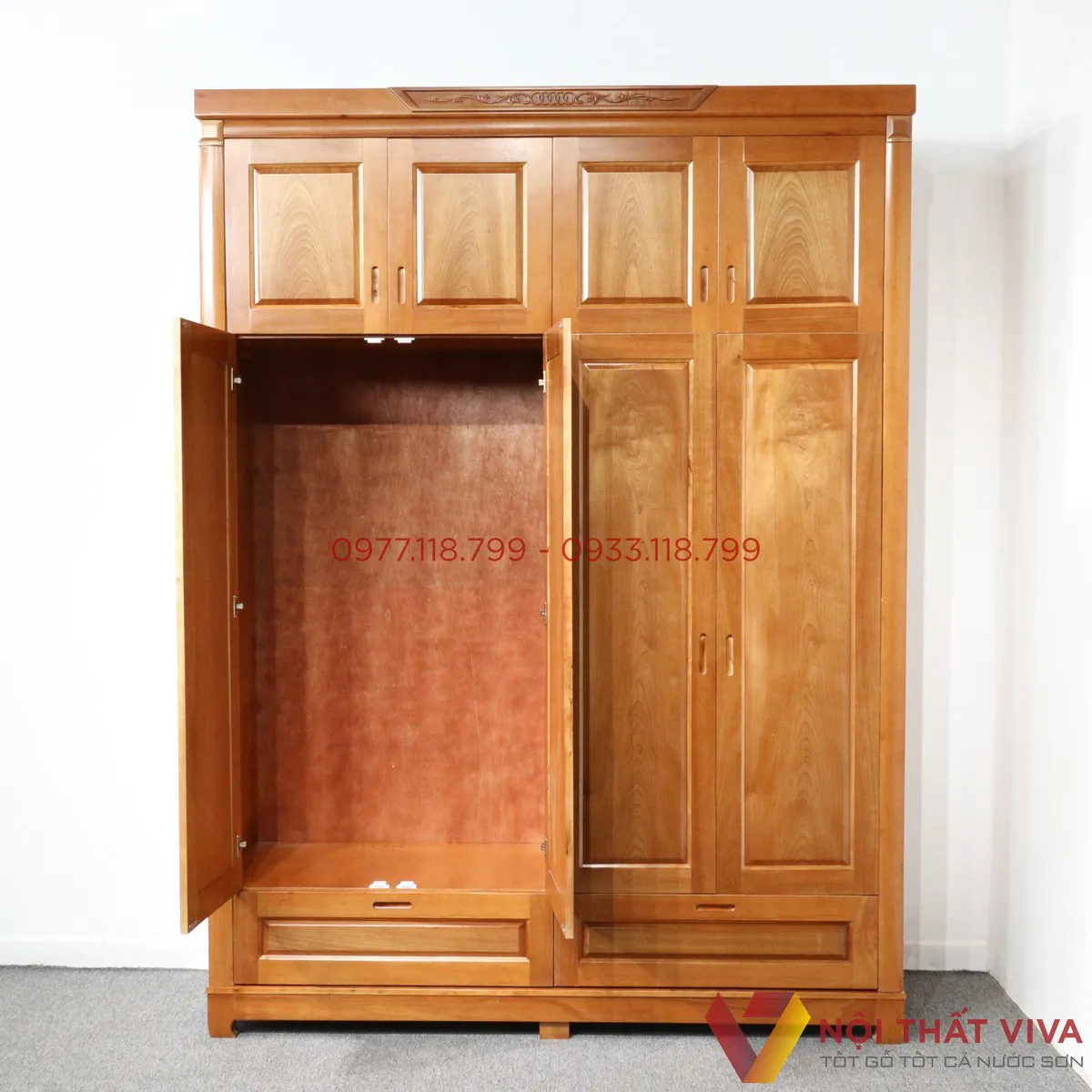4 nét đặc trưng làm nên “thương hiệu” tủ quần áo 2 buồng gỗ Xoan Đào 4 nét đặc trưng làm nên “thương hiệu” tủ quần áo 2 buồng gỗ Xoan Đào