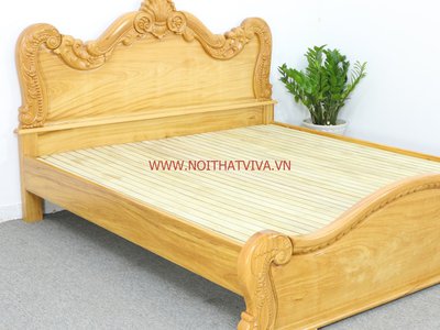 10+ mẫu thiết kế giường gỗ thịt đẹp mới nhất đủ size, đủ phong cách