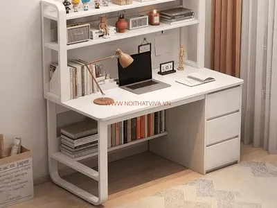 10+ Mẫu bàn học cho học sinh cấp 3 đẹp, hiện đại và tiện lợi nhất 2025