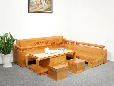 5+ mẫu ghế sofa gỗ đẹp với giá rẻ cho phòng khách mọi gia đình