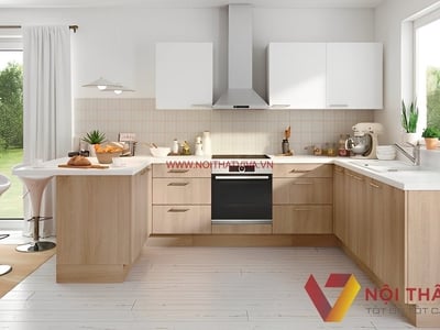 50+ mẫu bếp chữ U đẹp, tiện nghi, phù hợp xu hướng mới nhất