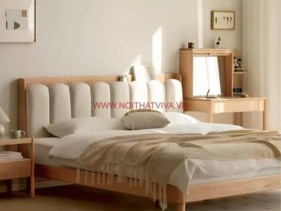 6+ mẫu giường ngủ bọc nệm hiện đại, đẹp được săn đón nhiều nhất