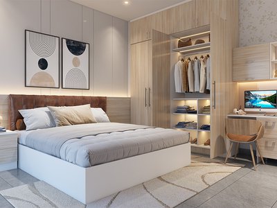 7 mẫu thiết kế tủ gỗ đẹp phòng ngủ chuẩn xịn cho căn hộ hiện đại