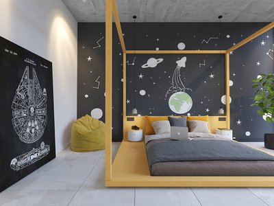 9 ý tưởng trang trí phòng ngủ cho bé trai đơn giản mà vẫn đủ ấn tượng