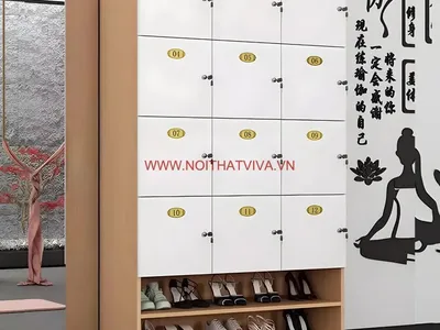 A - Z những điều cần biết khi mua tủ locker gỗ công nghiệp cho văn phòng