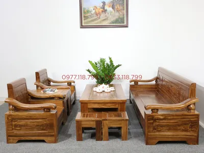 Bàn ghế sofa gỗ hương xám có bền không? Giải đáp chuẩn xác nhất