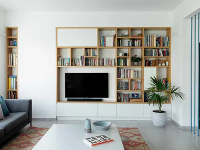 Bí quyết giúp bạn “tậu ngay” tủ âm tường trang trí phòng khách tốt nhất cho không gian nhà nhỏ