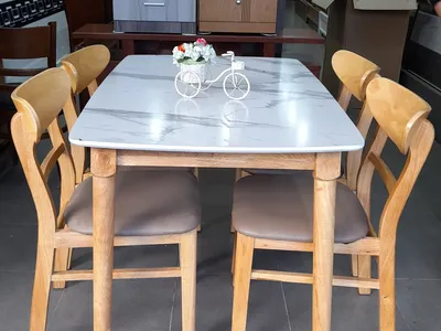 Bộ bàn ăn gỗ 4 ghế giá rẻ - Lựa chọn hoàn hảo cho gia đình ít thành viên Bộ bàn ăn gỗ 4 ghế giá rẻ - Lựa chọn hoàn hảo cho gia đình ít thành viên