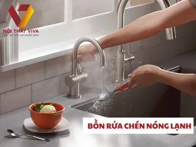 Bồn Rửa Chén Nóng Lạnh - Xu Hướng Mới Thiết Thực Cho Căn Bếp Hiện Đại