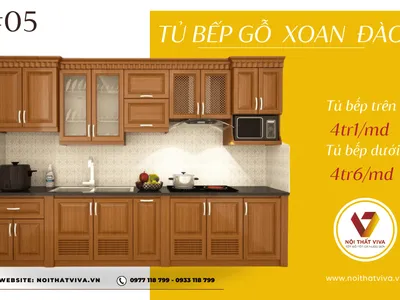 Cập nhật báo giá tủ bếp gỗ xoan đào trọn gói, mới nhất hiện nay  Cập nhật báo giá tủ bếp gỗ xoan đào trọn gói, mới nhất hiện nay