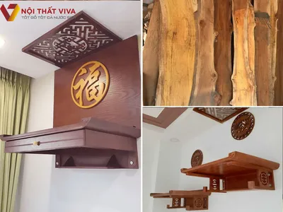 Có nên dùng bàn thờ treo tường gỗ mít? Gợi ý các mẫu đẹp, chất lượng cao Có nên dùng bàn thờ treo tường gỗ mít? Gợi ý các mẫu đẹp, chất lượng cao