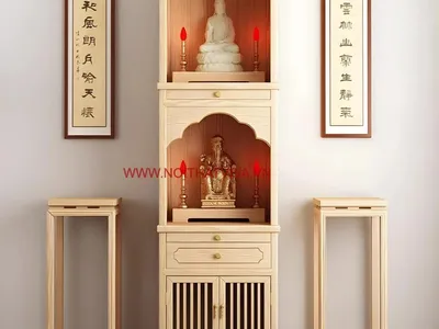 Có nên mua tủ bàn thờ? Gợi ý 5 kiểu tủ bàn thờ gỗ thịnh hành nhất