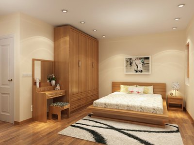 Combo nội thất phòng ngủ gỗ tự nhiên: Xịn - đẹp – giá hấp dẫn