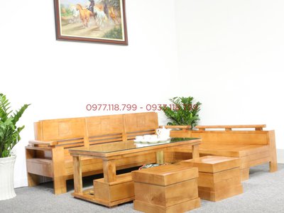 Giá bộ ghế sofa gỗ chi tiết của 5 loại sofa thịnh hành nhất hiện nay