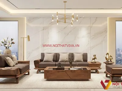 Giá sofa gỗ óc chó hiện nay bao nhiêu? Xem ngay trước khi mua 