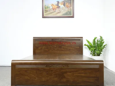 Giường ngủ gỗ óc chó giá bao nhiêu? Tư vấn chọn mẫu đẹp, sang trọng Giường ngủ gỗ óc chó giá bao nhiêu? Tư vấn chọn mẫu đẹp, sang trọng