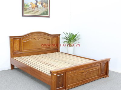 Giường ngủ gỗ xoan vô vàn lựa chọn – mang đến không gian hoàn hảo