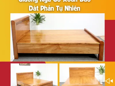 Hé mở 101+ mẫu giường ngủ gỗ tự nhiên đẹp, giá tốt