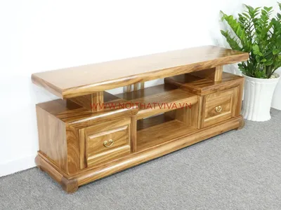 [Hot] 10+ mẫu kệ tivi gỗ hương đá đẹp, cao cấp kèm báo giá mới nhất 2025