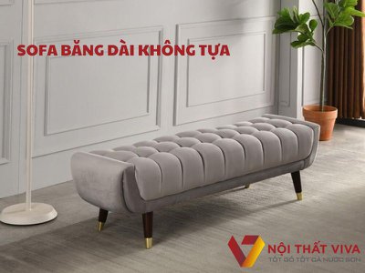 [HOT] Các Mẫu Sofa Băng Dài Không Tựa Đẹp Sành Điệu Mà Giá Rẻ, Dễ Mua