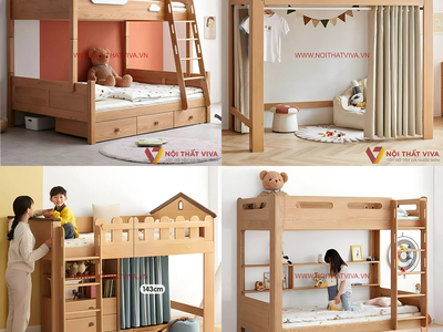 Khám phá 100+ mẫu thiết kế giường tầng trẻ em cao cấp cho phòng của con