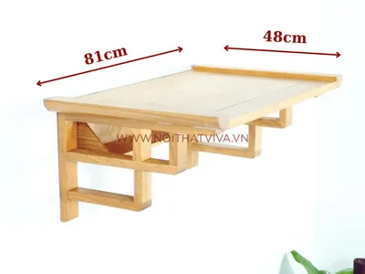 Kích thước bàn thờ treo tường theo phong thủy chuẩn đẹp nhất hiện nay