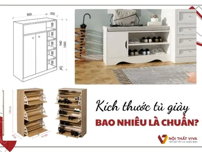 Kích thước tủ giày bao nhiêu là chuẩn? Gợi ý theo phong thủy và loại tủ phổ biến Kích thước tủ giày bao nhiêu là chuẩn? Gợi ý theo phong thủy và loại tủ phổ biến