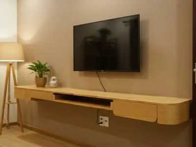 Kinh nghiệm cần nắm để chọn mẫu kệ tivi treo tường đẹp và tiện dụng