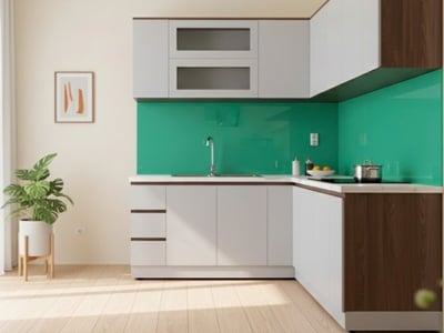 Kinh nghiệm thi công tủ bếp chữ L đơn giản bền, đẹp theo thời gian    