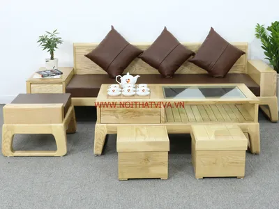 Chọn mua bàn ghế gỗ cho phòng khách 20m2 sao cho chuẩn đẹp, tiết kiệm?
