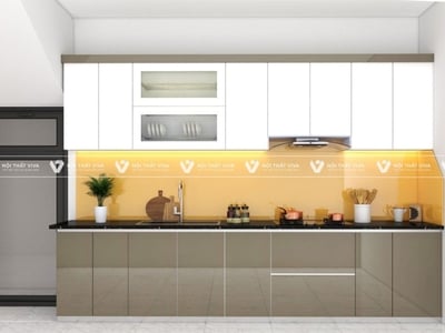 Nên chọn tủ bếp Laminate hay Acrylic? So sánh chi tiết & loại nào giá rẻ hơn