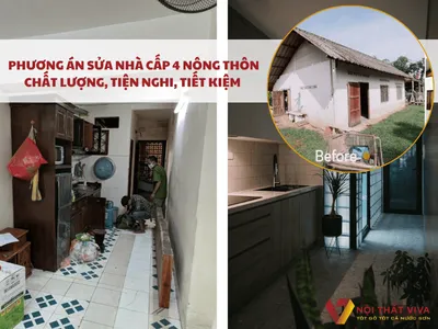 Sửa nhà cấp 4 nông thôn: 10+ phương án chất lượng, tiện nghi, tiết kiệm nhất Sửa nhà cấp 4 nông thôn: 10+ phương án chất lượng, tiện nghi, tiết kiệm nhất
