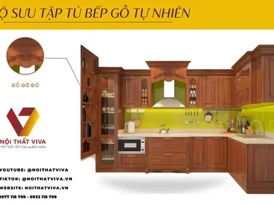 Tổng hợp những mẫu tủ bếp gỗ tự nhiên đẹp, được lựa chọn nhiều  Tổng hợp những mẫu tủ bếp gỗ tự nhiên đẹp, được lựa chọn nhiều