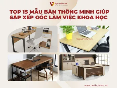 Top 15 mẫu bàn thông minh giúp sắp xếp góc làm việc khoa học  Top 15 mẫu bàn thông minh giúp sắp xếp góc làm việc khoa học