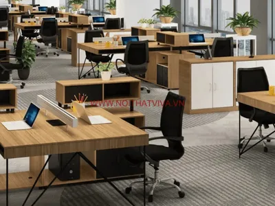 Top 20 mẫu bàn ghế văn phòng hiện đại, đẹp, bền, giá tốt nhất 